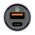 LDNIO LDNIO C510Q USB, USB-C Car charger + Lightning cable 042800  C510Q Lightning έως και 12 άτοκες δόσεις 5905316142619