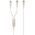 XO cable NB-Q262 2in1 PD USB-C - Lightning + USB-C 1,2m beige 60W