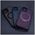Mag Ring Rotating case for iPhone 13 6,1&quot; purple