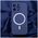 Silicon Mag case for iPhone 15 Plus 6,7&quot; dark blue