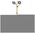 Worklight LED 2x30W 6000K with tripod Forever Light