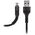 Maxlife MXUC-01 cable USB - USB-C 1,0 m 2A black nylon