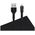 Maxlife MXUC-01 cable USB - Lightning 1,0 m 2A black nylon