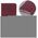Smart Magnetic case for Samsung Galaxy A05S burgundy