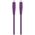 Setty cable USB-C - USB-C 1,5 m 2,1A KSC-C-1.5219 purple
