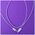 Maxlife MXUC-06 cable USB-C - Lightning 1,0 m 20W purple nylon