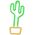 Neon LED Light CACTUS orange green Bat + USB FLNEO2 Forever Light