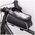 Waterproof bike frame bag with shielded phone holder Model01black