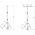 Adjustable Work lights Tripod Stand 1.6m T-Bar Forever Lights