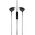 Setty wired earphones Sport black