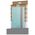 Universal case Fantasia for tablet 9-10`` mint
