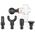 XO body massager FG01 white