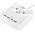 Huslog flat extension cord with 2 sockets EMX-190124