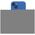 Mag Invisible case for iPhone 15 Pro 6,1&quot;  cobalt