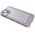 Ugly Rubber UMODEL case for iPhone 15 6,1&quot; clear purple