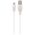 Maxlife cable USB - Lightning 3,0 m 2A white