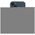 Silicon case for iPhone 11 dark blue