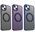 Mag Ring Rotating case for iPhone 15 Pro 6,1&quot; purple