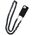 Phone chain long mottled black
