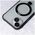 Mag Ring case for iPhone 15 Plus 6,7&quot; black