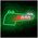 Neon PLEXI LED JURASSIC CROC green FLNJ03 Forever Light