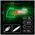 Neon PLEXI LED JURASSIC CROC green FLNJ03 Forever Light
