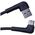Maxlife MXUC-09 angle cable USB - USB-C 1,0 m 3A black