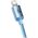 Baseus cable Crystal Shine USB-C - Lightning 1,2 m 20W sky blue