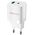 Forever TC-05 GaN PD QC charger 1x USB-C 1x USB 33W white