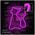 Neon LED Light CAT pink Bat + USB FLNEO4 Forever Light