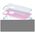 Glitter 3in1 case for Xiaomi Redmi Note 8 Pro pink