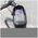 Waterproof bike frame bag with shielded phone holder Model02 black