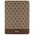 Guess case for iPad Pro 12,9&quot; GUFCP12PS4SGW brown Allover 4G Stripe 3666339119300