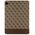 Guess case for iPad Pro 12,9&quot; GUFCP12PS4SGW brown Allover 4G Stripe 3666339119300