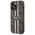 Guess case for iPhone 13 Pro 6,1&quot; GUHMP13LP4RPSW brown harcase Magsafe 4G Printed Stripes 3666339119751