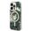 Guess set case + charger for iPhone 14 Pro Max 6,7&quot; GUBPP14XHJEACSA green hard case Jungle MagSafe 3666339103286
