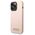 Guess case for iPhone 14 Pro Max 6,7&quot; GUHMP14XSBPLP pink hard case Liquid Silicone Logo Plate MagSafe 3666339070335