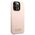 Guess case for iPhone 14 Pro Max 6,7&quot; GUHMP14XSBPLP pink hard case Liquid Silicone Logo Plate MagSafe 3666339070335