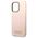 Guess case for iPhone 14 Pro Max 6,7&quot; GUHMP14XSBPLP pink hard case Liquid Silicone Logo Plate MagSafe 3666339070335