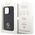 Guess case for iPhone 13 Pro 6,1&quot; GUHCP13LPS4DGPK black HC PU 4G Metal Logo Strass 3666339150662