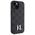 Karl Lagerfeld case for iPhone 15 6,1&quot; KLHCP15SPKLPKLK black HC Hot Stamp Monogram KL Metal Logo 3666339166717