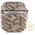 Guess case for AirPods 1 / 2 GUA2PGCE4CW brown Gcube Classic Gold Logo W/Charm 3666339171155