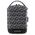 Guess organizer bag GUHBHGCFSEK black Gcube Stripe 3666339120252