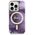 Guess case for iPhone 14 Pro 6,1&quot; GUHMP14LHTMRSU purple hard case Golden Marble MagSafe 3666339115852