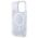Guess case for iPhone 14 Pro 6,1&quot; GUHMP14LHTMRSU purple hard case Golden Marble MagSafe 3666339115852