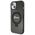 Guess case for iPhone 15 Plus 6,7&quot; GUHMP15MHRSGSK black HC RING STAND MAGSAFE SCRIPT LOGO GLITTER 3666339156336