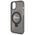 Guess case for iPhone 15 Plus 6,7&quot; GUHMP15MHRSGSK black HC RING STAND MAGSAFE SCRIPT LOGO GLITTER 3666339156336