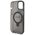 Guess case for iPhone 15 Plus 6,7&quot; GUHMP15MHRSGSK black HC RING STAND MAGSAFE SCRIPT LOGO GLITTER 3666339156336