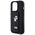 Karl Lagerfeld case for iPhone 15 Pro 6,1&quot; KLHCP15LGSAKCPK black HC GRIPSTAND SAFFIANO KC PINS 3666339206895