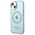 Guess case for iPhone 13 Pro / 13 6,1&quot; GUHMP13LHTCMB blue hard case Gold Outline Translucent MagSafe 3666339056995